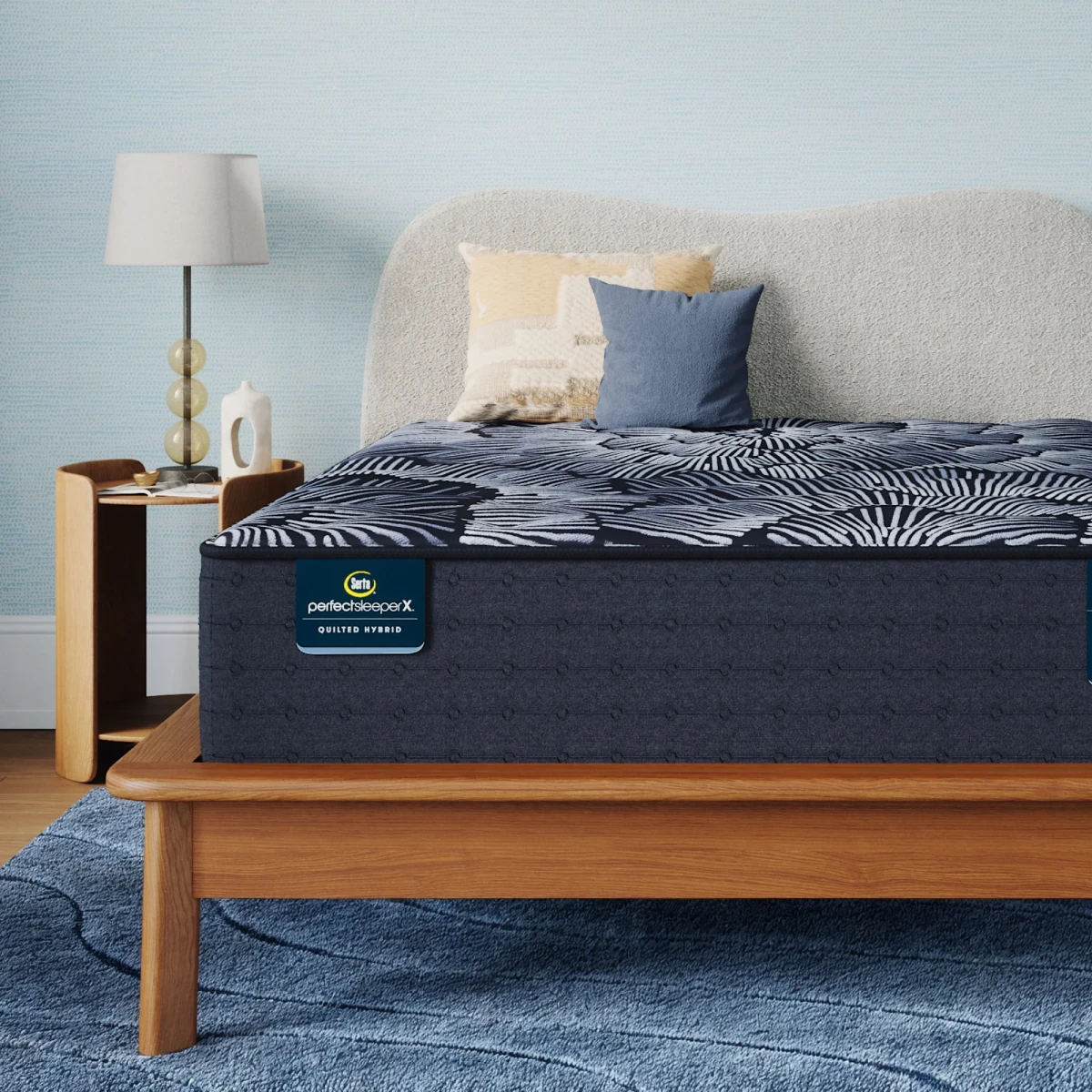 9a636e144daadbd1741ce48f9d3fef22 Serta Perfect Sleeper X Quilted Hybrid Mattress - Level One Plush - Plush / Twin XL - Image 1