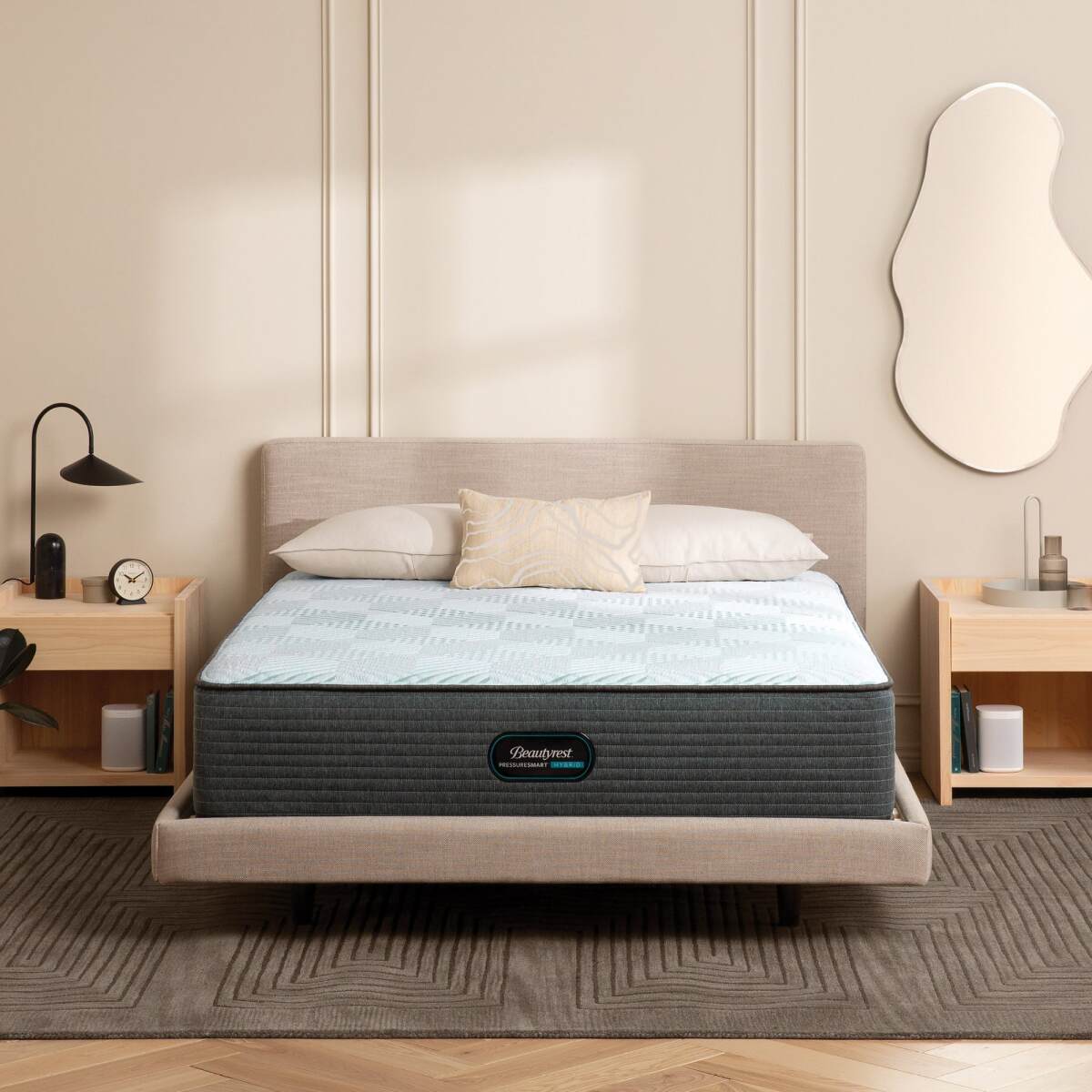 9a656ce2737388a30e628b3258442f86 Beautyrest Pressuresmart - Hybrid Firm / Full - Image 1