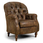 Truscott - Traditional Club Chair - Dark Walnut - 7030DW - Image 6