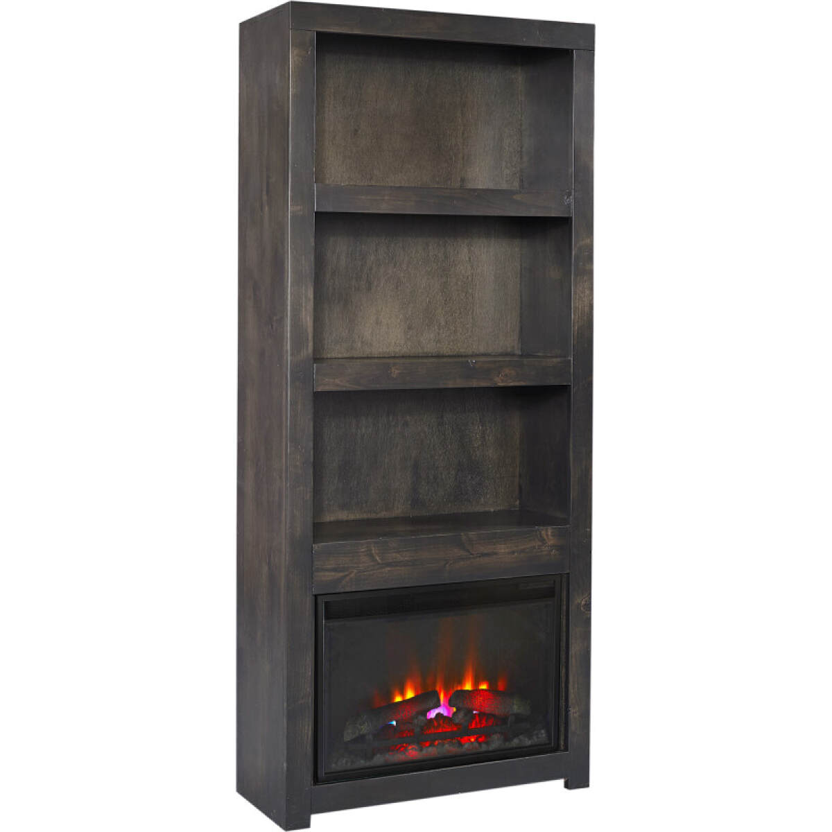 9b3996e87e06eee953fb585de38c4645 Avery Loft 74" Fireplace Display Case DY3472F12-GHT - Image 1