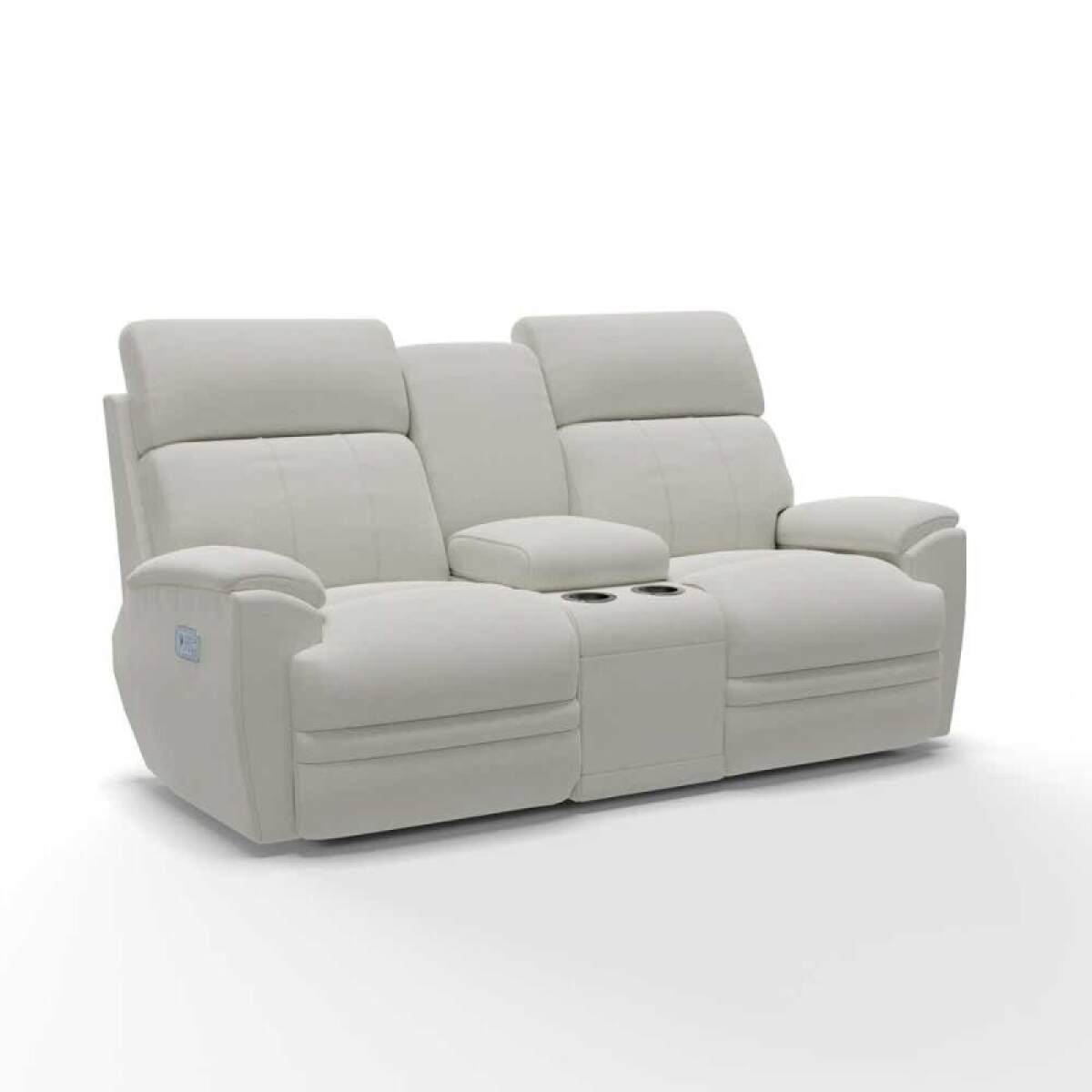 9c70990546ab2ddfa690fc412b6bd65a Talladega Power Reclining Loveseat W/ Headrest, Lumbar & Console - Image 1