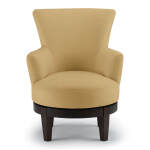 Justine - Modern Swivel Chair - Espresso - 2968E - Image 5