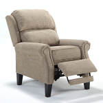 Joanna - High Leg Transitional Recliner - Espresso - 0L20E - Image 3