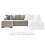 Calnita Left-Arm Facing Sofa Chaise - Image 3