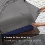 Dri-Tec Sheet Set, Grey, Florida King - Image 5