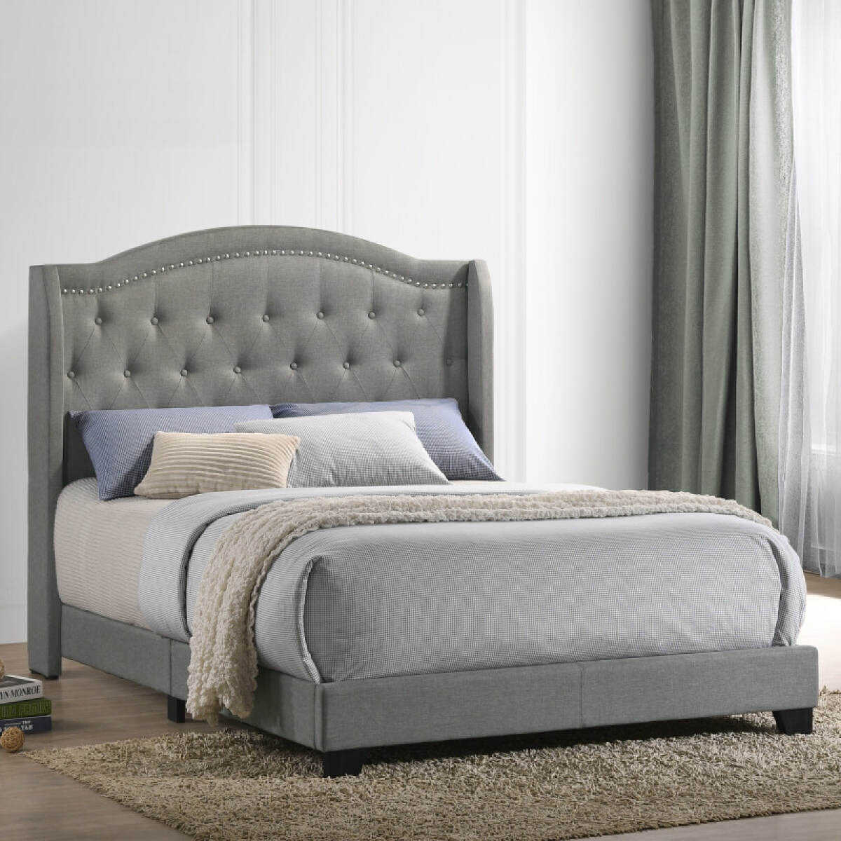 9e761ccafed2de4dfadc699558efd44a Rhyan Upholstered Full Bed - Image 1