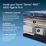Serta® Iseries® Nxg™ Mattress - 3500 Hybrid Firm - Twin XL - Image 4