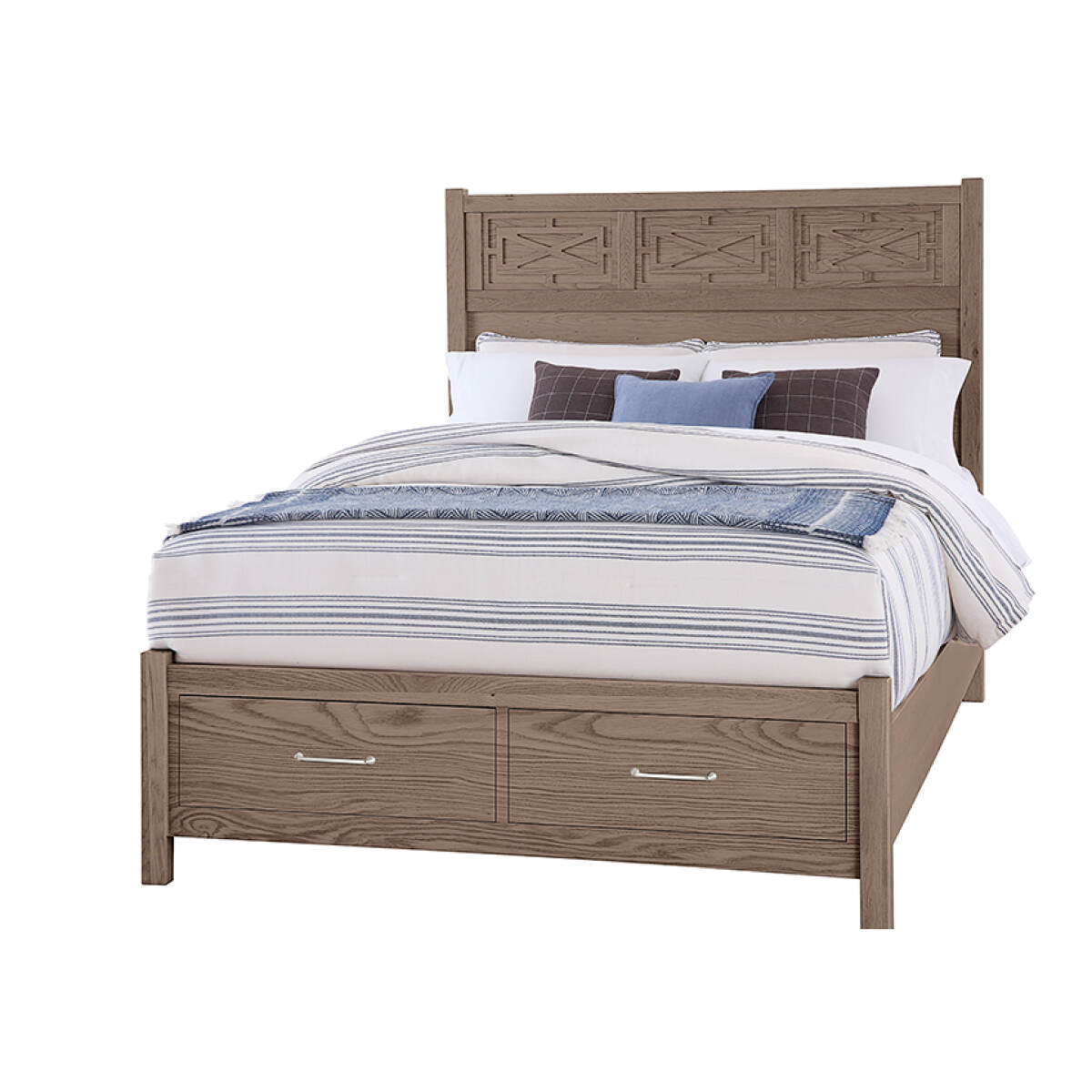 9f55c84e7ad8fbe8cb0e94046b1a93b9 Tide & Timber Fretwork Bed With Storage Footboard - 831-557-050B-502-555T,831-667-066B-502-666T - Image 1