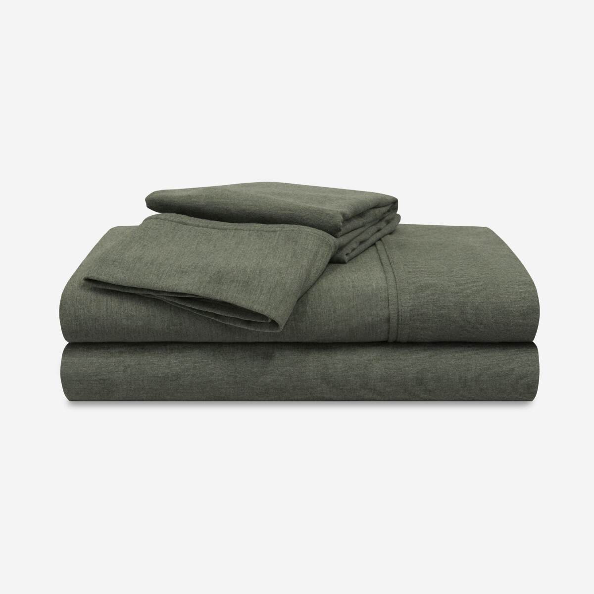 9f8643b4d58b672b0af58c3be3fd374e Hyper-Wool Flannel Performance® Sheet Set - Forest Green / King/Cal King - Image 1
