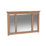 Oak Park Mirror | Taupe