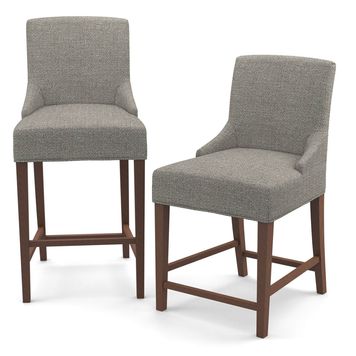 a05f09511afa6fb47cd10b09a54c7d73 Eliella - 24" & 30" Barstools - Dark Walnut - 8840DW/24 - Image 1