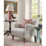 Emerson - Small-scale Accent Chair - Personalized Southern Charm. - Dark Walnut - 7130DW - Image 9