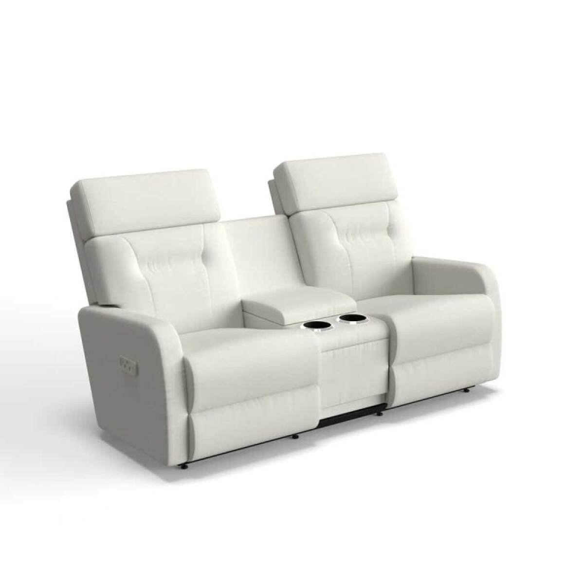 a0b7011e89ce431c29402312286f5cff Lennon Power Wall Reclining Loveseat W/ Headrest & Console - Image 1
