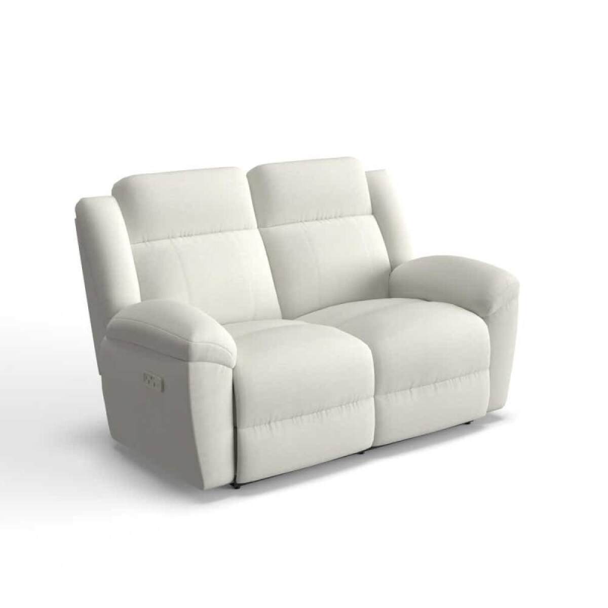 a1d70d184866defec4c1be18400d8555 Joel Power Reclining Loveseat W/ Headrest & Lumbar - Image 1