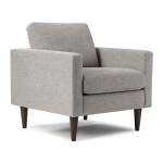 Trafton - Modern, Club Chair - Dark Walnut - C10DW - Image 12