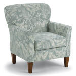 Saydie - Traditional Club Chair - Espresso - 4030E