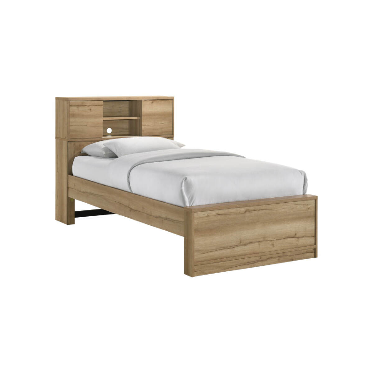 a3305c4194a9ee9ae76fbb72d71cb47d Vega Twin Bookcase Bed - Image 1