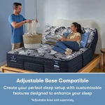 Perfect Sleeper X Lexton 14.25" Hybrid Medium Pillow Top Mattress Set -King - Image 7