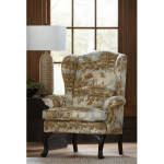 Sylvia - Wing Back Chair - Antique Black - FS0710ABX1 - Image 6
