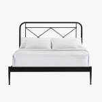 Vintage Queen Metal Bed - Image 7