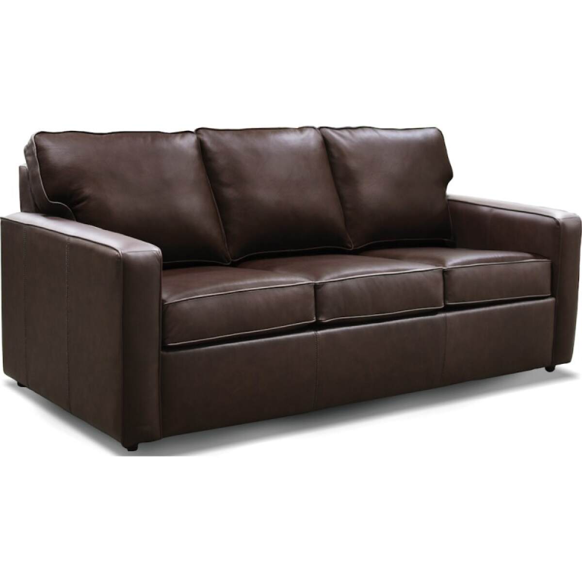 a532c4b9fae23b5835f8955a2bbbe512 Norris Leather Queen Sleeper - Image 1