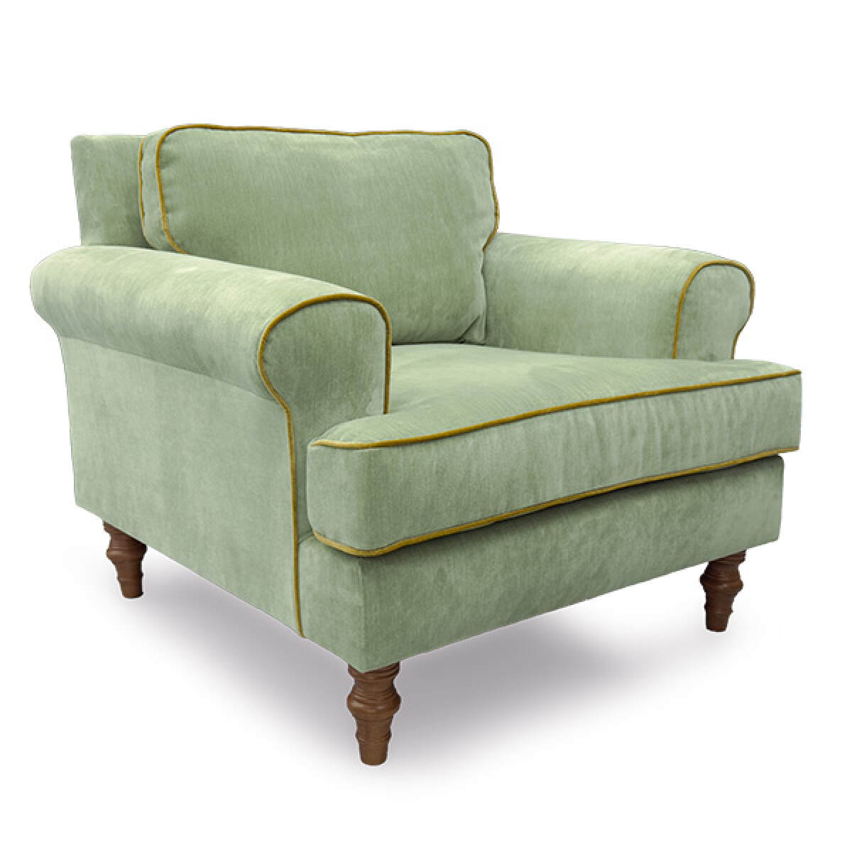 a819ae3ec8076f60052d058bfbadb46c Faulkner - Classic Southern-styled Chair With Nostalgic Comfort. - EBC23DWSC - Image 1