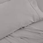 Hyper-Linen Pillowcase Set - Light Grey / Queen - Image 4