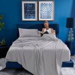 Hyper-Wool Flannel Pillowcase Set - Light Grey / King - Image 3