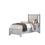 Bonanza Twin Upholstered Storage Bed 3/3 - Linen - BB26-331-031-033B-302-333