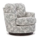 Skipper - Swivel Barrel Chair - Matching Body Fabric - 2978 - Image 6