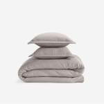 Performance® Duvet & Sham Set - Arrowhead - Taupe / Queen