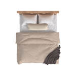 San Mateo Queen Standard Bed | Wheat - Image 6