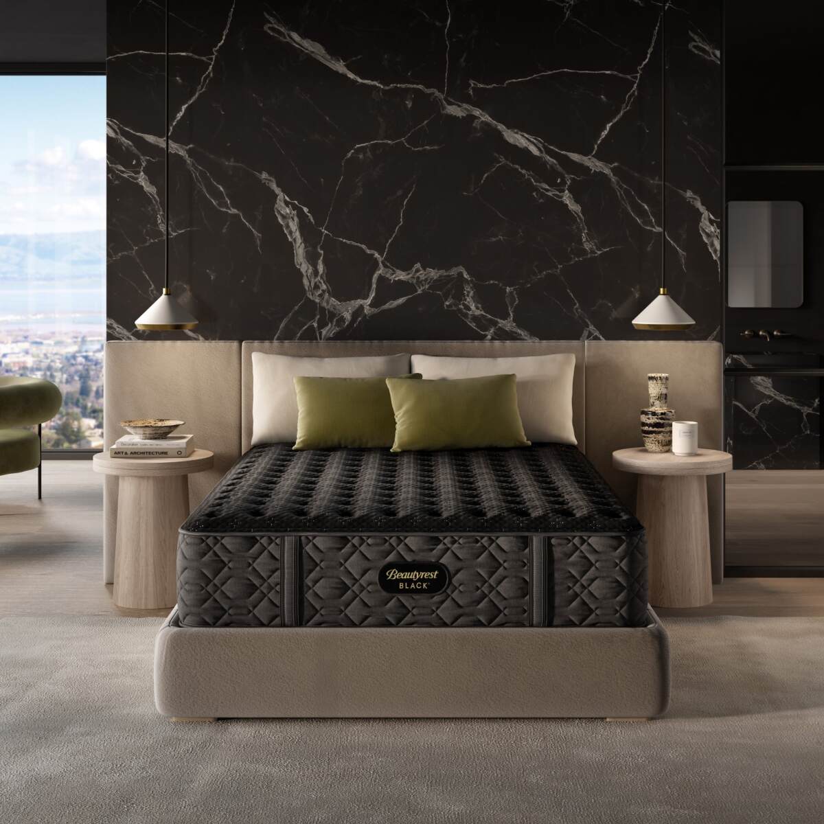 ab334bc09a2e2d92bb0fbf295a9f4c25 Beautyrest Black - Series Three Firm / Twin XL - Image 1