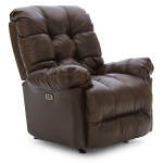 Brosmer - Overstuffed Pillow Biscuit Back Recliner With Padded Chaise Lounge. - 9MW84-1