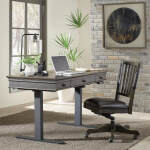 Oxford 60" Adj. Lift Desk Top (for Iuab-301-2) I07-360T-PEP - Image 7