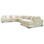 Lindyn 6-Piece Sectional with Chaise and Ottoman - Image 3