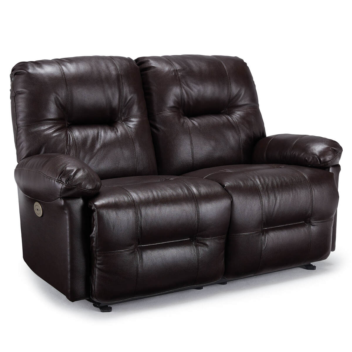 abcefbca73cf9ce09deba6dde44ebafe Zaynah - Leather Reclining Loveseat - L501CP4 - Image 1