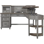 Caraway Pedestal Desk And Return I248HOGRP1b