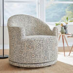 April - Swivel Barrel Chair - 2138 - Image 15