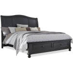 Oxford Sleigh Bed I07BRGRP13