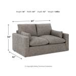 Dramatic Sofa, Loveseat, Oversized Chair and Ottoman - Image 20