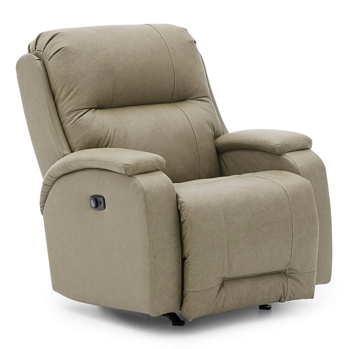 b07ccce4058fd1c18b27a9ca7ef777aa Maverly - Medium-sized, Pillow Cushioned Recliner - 9N14 - Image 1