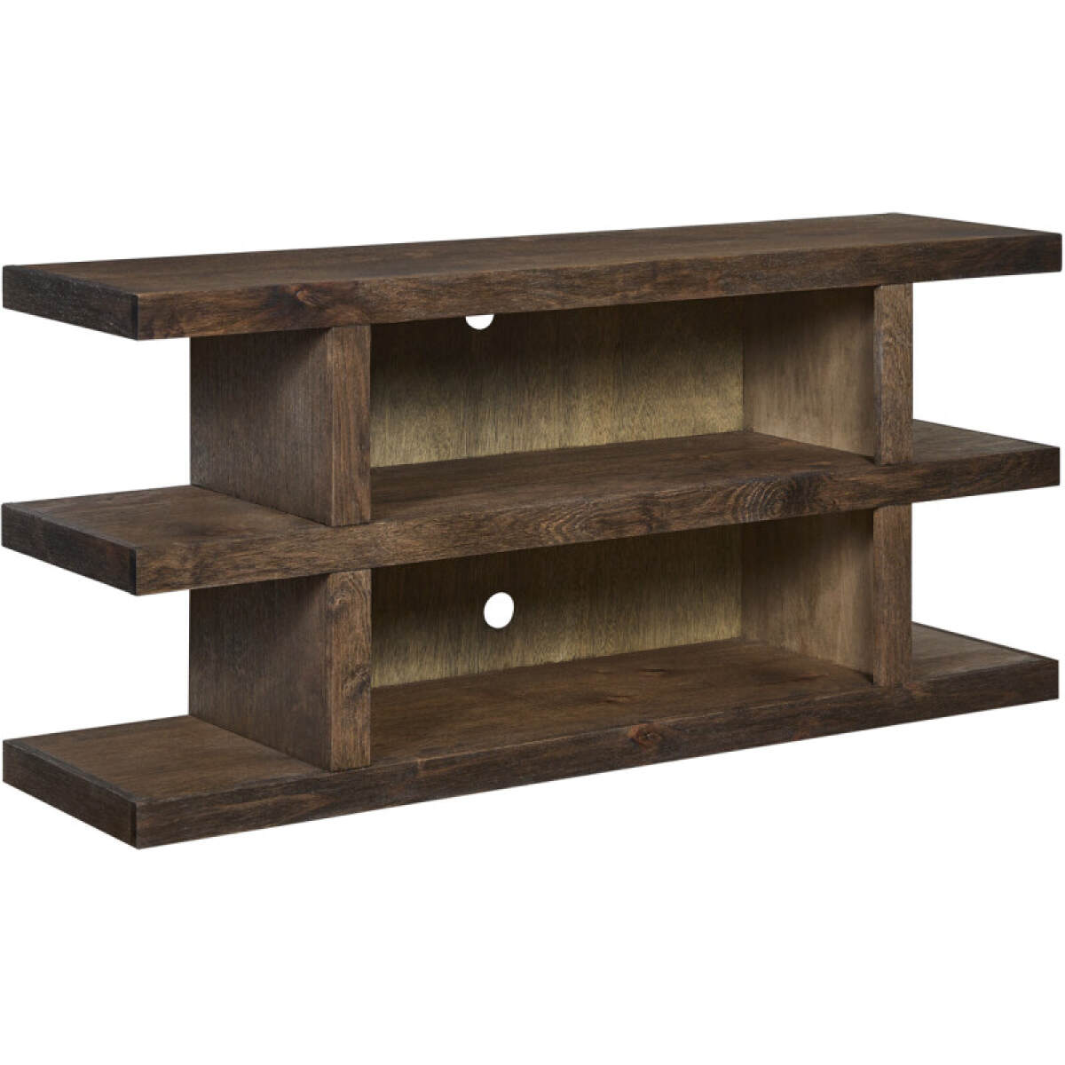 b1ba7329c33daea195fb2e7627cee4ce Mackenzie 65" Open Console DPP1065-SBR - Image 1