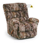 Seger - Pillow Comforted Recliner Featuring Best-max Construction - 7M24