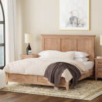 San Mateo King Standard Bed | Wheat