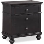 Oxford 2 Drawer Ns I07-450-BLK-1