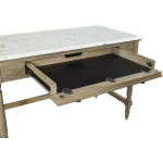 Provence Writing Desk W/ Marble Top - Image 6