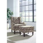 Sterling - Modern Wingback Chair - Dark Walnut - 2130DW - Image 15