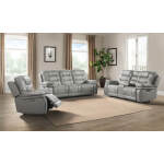 Cody Dual-Power Recliner | Light Grey - Image 7
