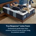 iComfortPro Chelsea 12" Latex Foam Medium Mattress Set -King - Image 8